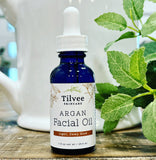 Argan Vitality Facial Oil - Organic & Fair Trade. For soft, supple skin and shiny hair luster.