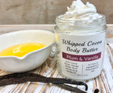 Whipped Cocoa Body Butter - Plum & Vanilla