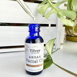 Argan Vitality Facial Oil - Organic & Fair Trade. For soft, supple skin and shiny hair luster.
