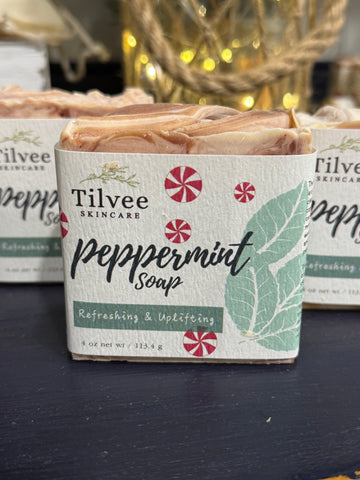 Peppermint Swirl Soap