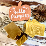 Pumpkin Pie Soap - Made with real pumpkin and spices.