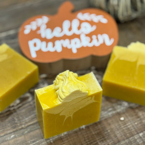 Pumpkin, Maple & Coconut Creme Soap