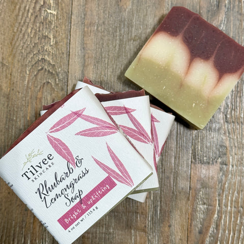 Rhubarb & Lemongrass Soap