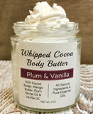 Whipped Cocoa Body Butter - Plum & Vanilla