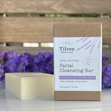 Shea Butter Facial Cleansing Bar for all skin types. Soothing, nourishing.