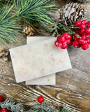 All natural artisan soap made with 85% organic ingredients. Enjoy the scent of a cool, crisp walk in the winter woods. 